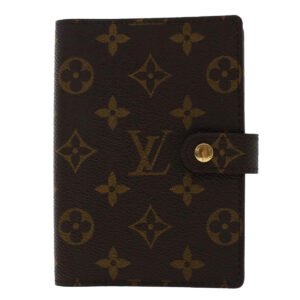 LOUIS VUITTON Monogram Agenda PM Day Planner Cover R20005 LV Auth 50241 | AlmaBagz