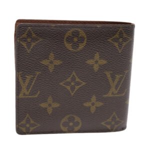 LOUIS VUITTON Monogram Portefeuille Marco Bifold Wallet M61675 LV Auth 50278 | AlmaBagz