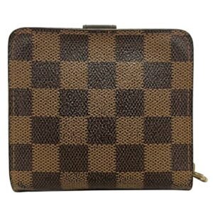 Louis Vuitton Brown Canvas  wallet accessories | AlmaBagz