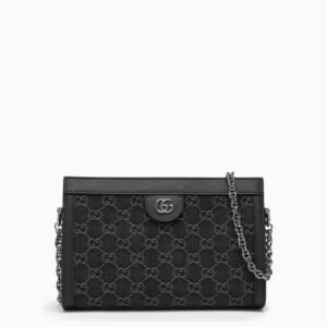 Gucci Ophidia Small Shoulder Bag Black/Grey Women | AlmaBagz