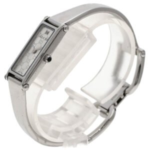 GUCCI Watches Quartz Stainless Steel Silver 1500L 1P Diamond Silver dial | AlmaBagz