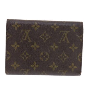 LOUIS VUITTON Monogram Porte Tresor Etui Papie Wallet M61202 LV Auth 50829 | AlmaBagz