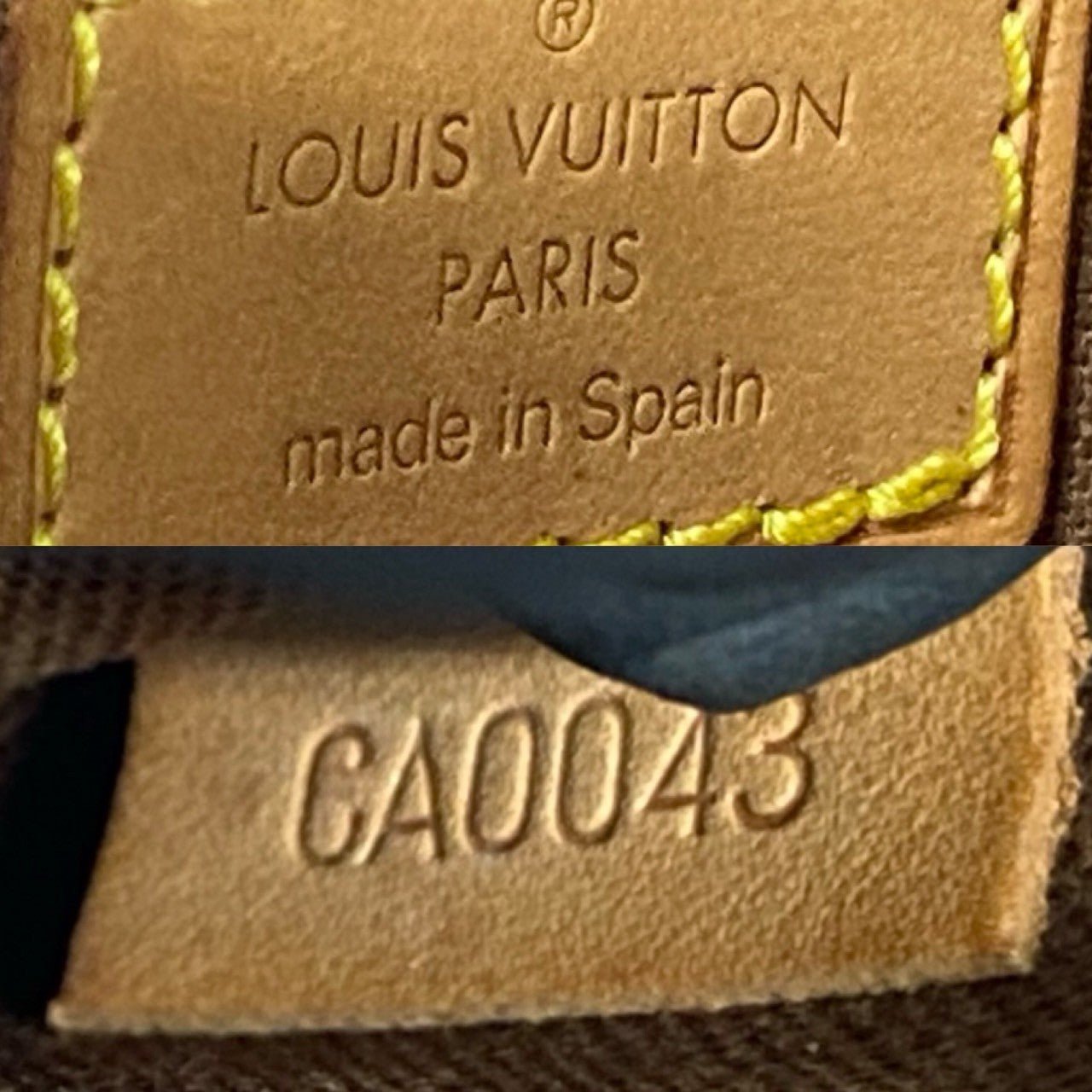 LOUIS VUITTON Sling bag leather Brown Monogram Pochette Gange | AlmaBagz - Image 3