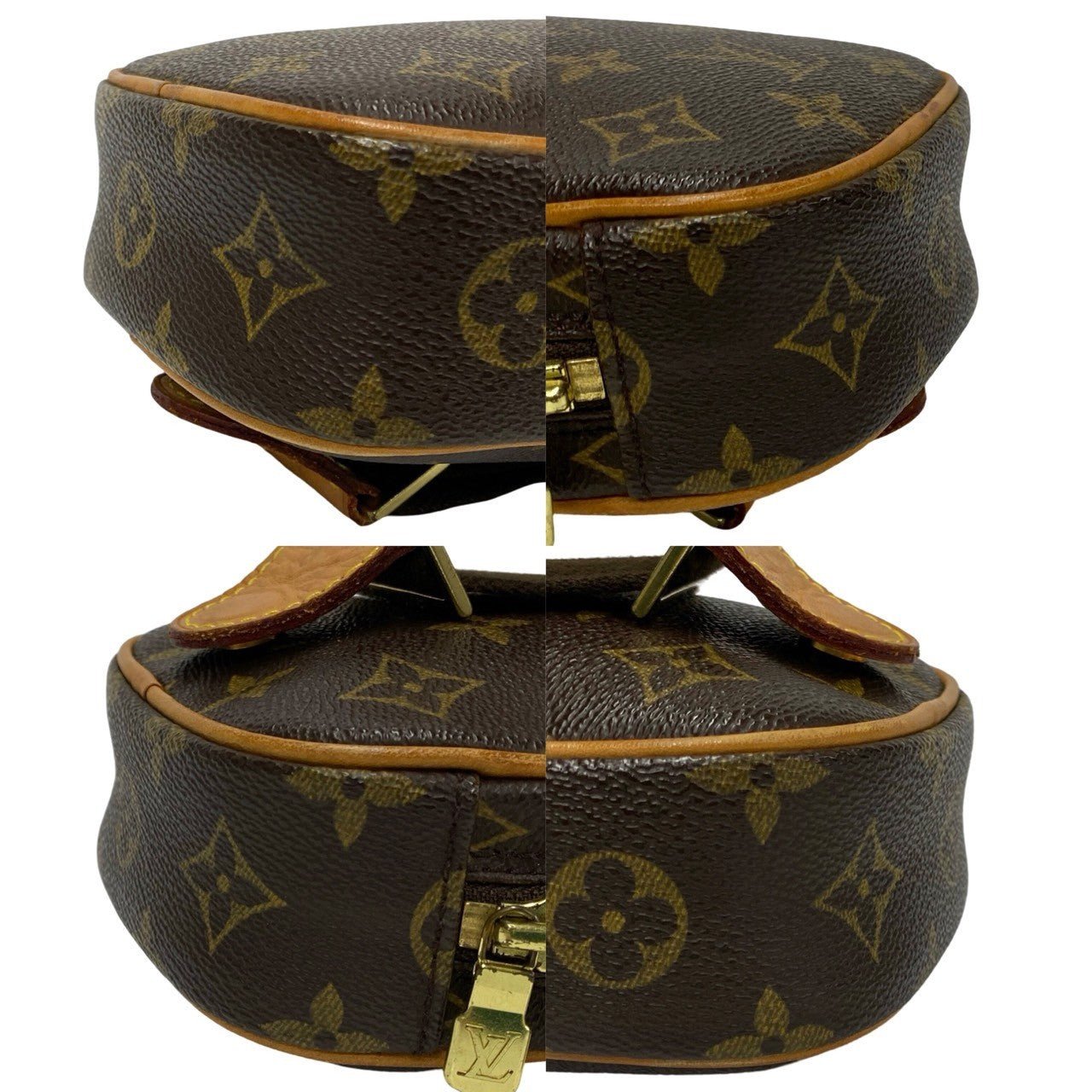 LOUIS VUITTON Sling bag leather Brown Monogram Pochette Gange | AlmaBagz - Image 7