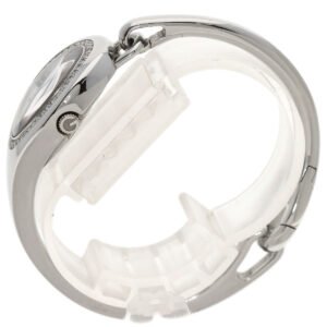 GUCCI Watches Quartz 103 Stainless Steel Silver Horsebit Bezel Diamond white dial | AlmaBagz