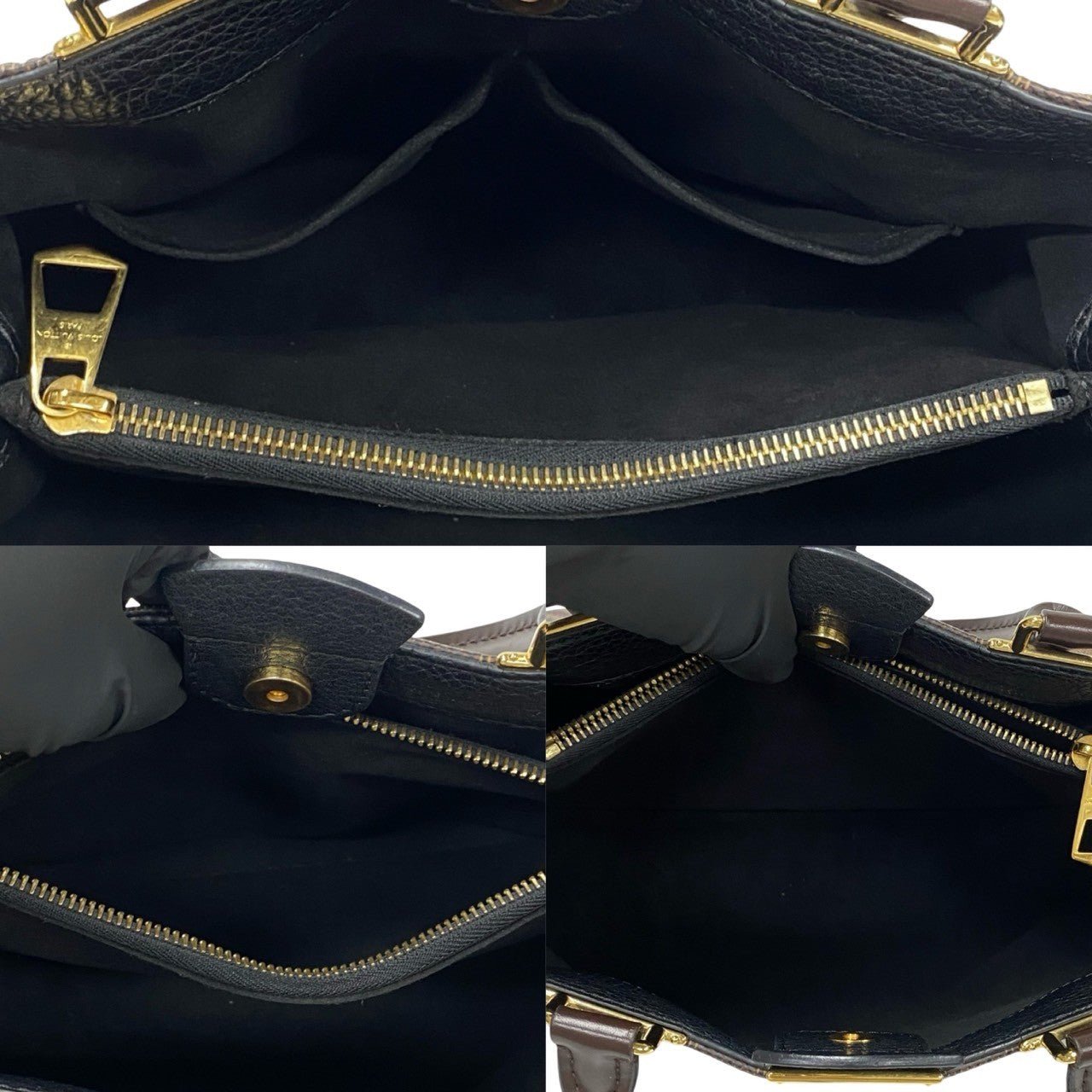 LOUIS VUITTON Shoulder Bag leather Brown Damier Brittany | AlmaBagz - Image 8