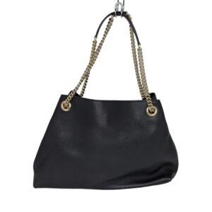 Gucci Pebbled Calfskin Soho Chain Tote | AlmaBagz