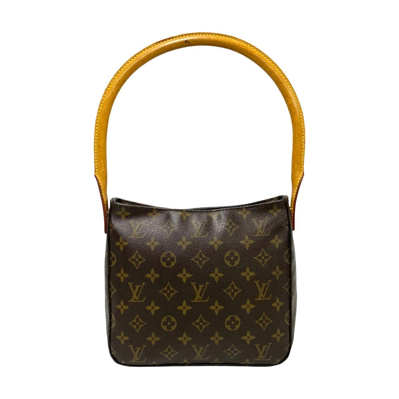 LOUIS VUITTON Shoulder Bag leather Brown | AlmaBagz - Image 4