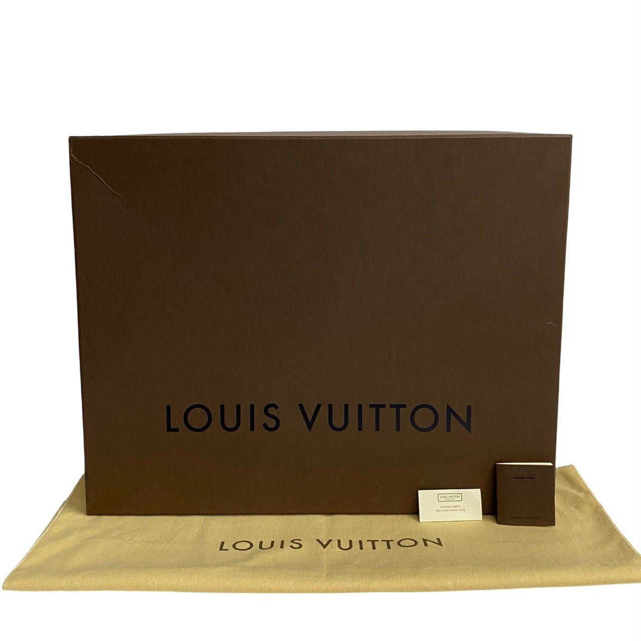 LOUIS VUITTON Shoulder Bag leather black Damier Anfini Tadao PM | AlmaBagz - Image 9