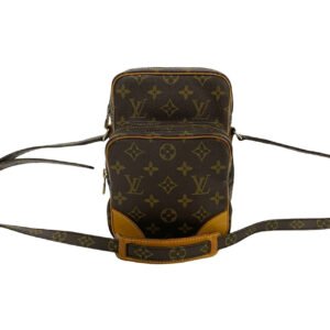 LOUIS VUITTON Shoulder Bag leather Brown Monogram Amazone | AlmaBagz