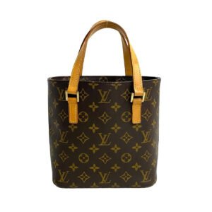 LOUIS VUITTON Handbag leather Brown Monogram VavinPM | AlmaBagz