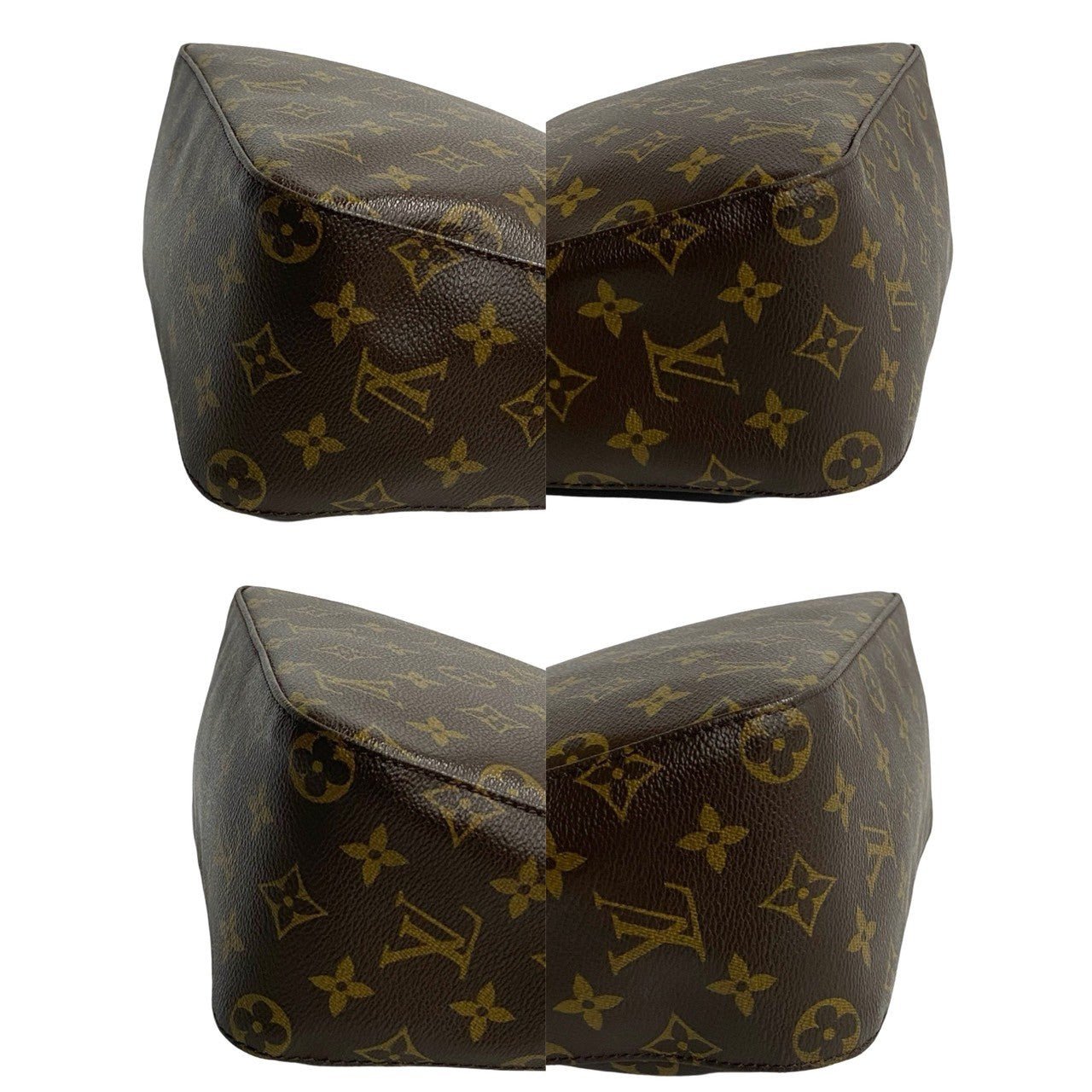 LOUIS VUITTON Shoulder Bag leather Brown Monogram Looping PM | AlmaBagz - Image 7