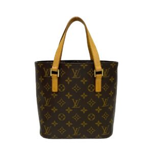 LOUIS VUITTON Handbag leather Brown Monogram VavinPM | AlmaBagz