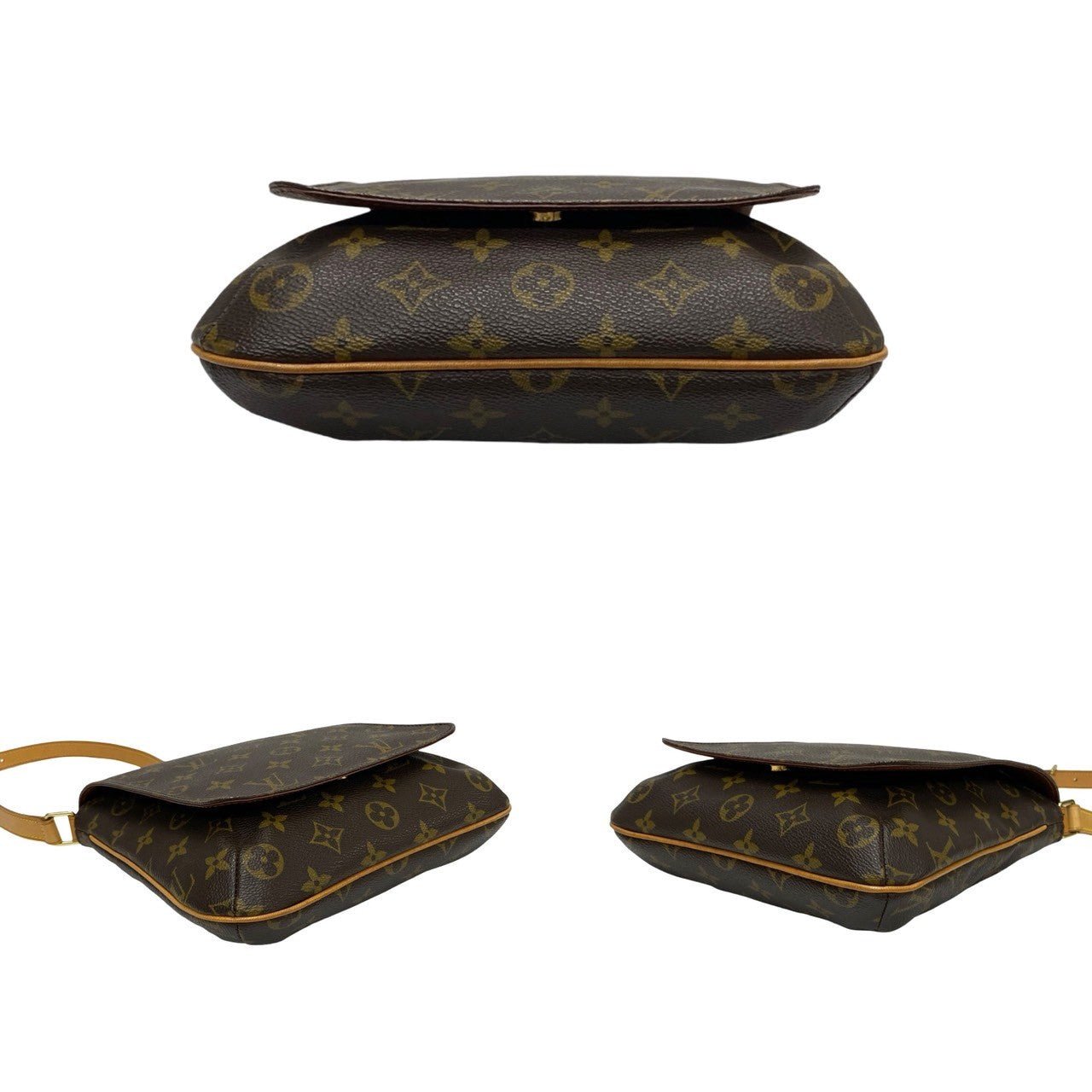 LOUIS VUITTON Shoulder Bag leather Brown Monogram Musette Salsa | AlmaBagz - Image 6