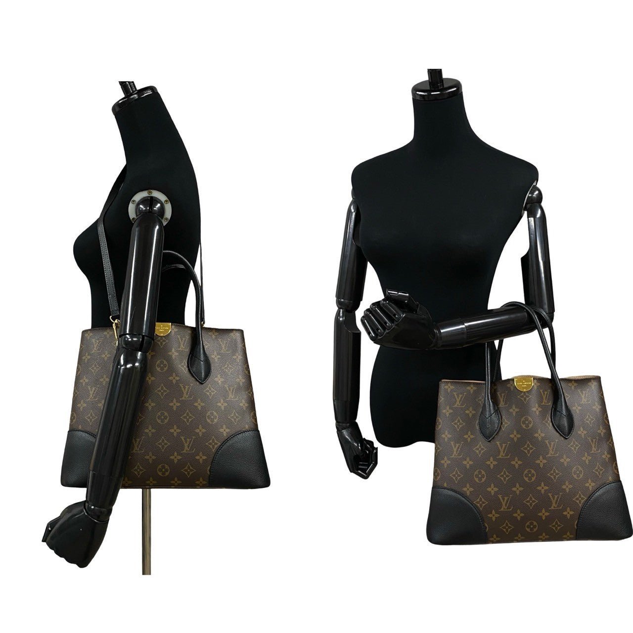 LOUIS VUITTON Shoulder Bag leather Brown Monogram Flandrin | AlmaBagz - Image 2