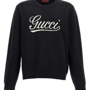 Gucci Men Logo Intarsia Sweater | AlmaBagz