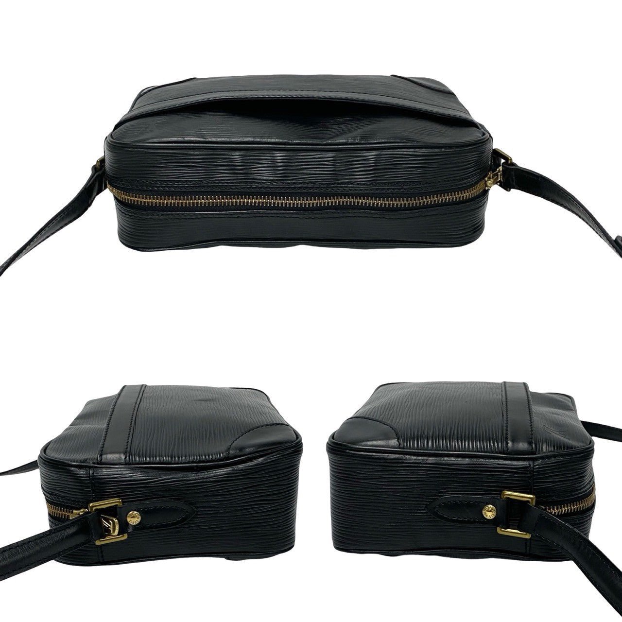 LOUIS VUITTON Shoulder Bag leather black Epi Trocadero24 | AlmaBagz - Image 5