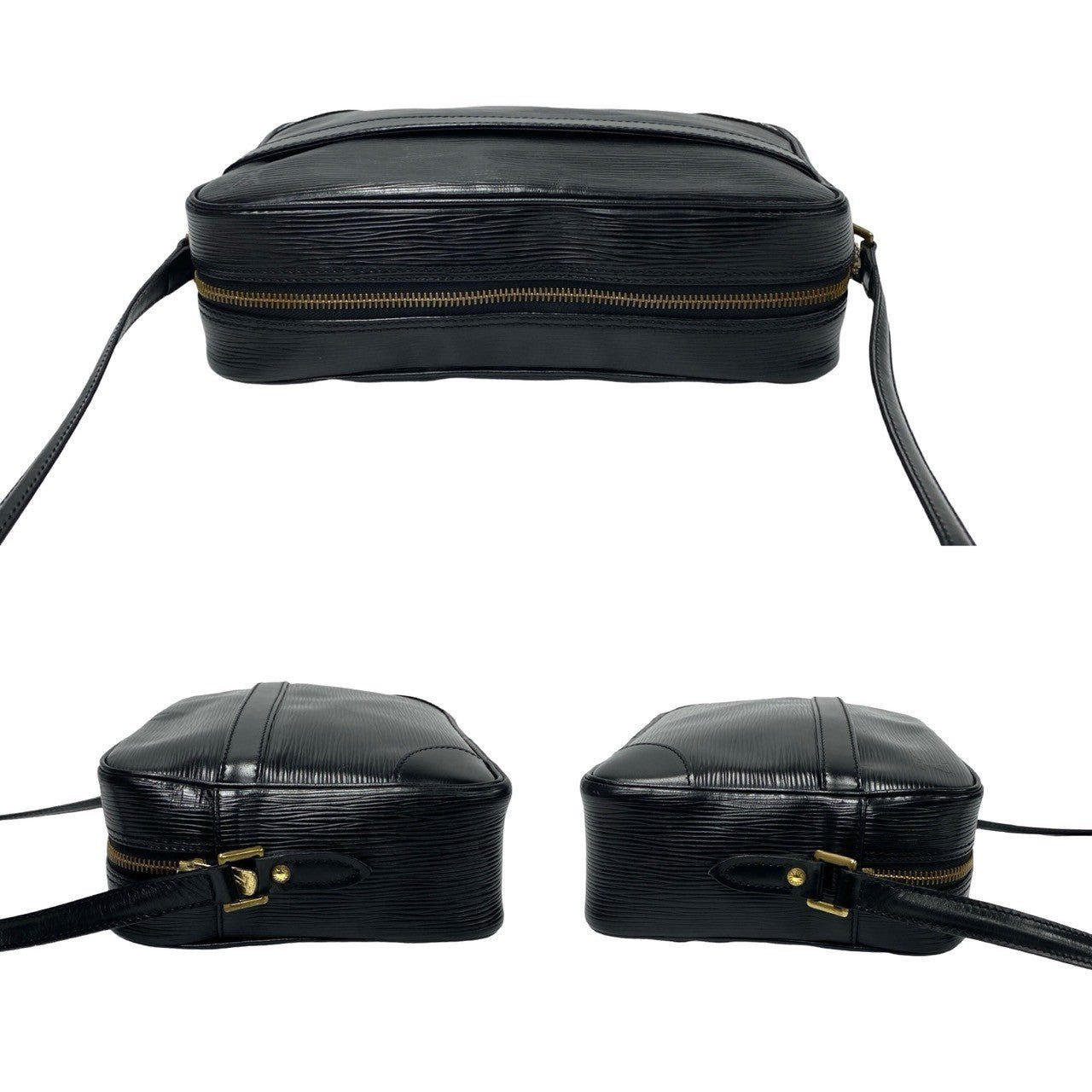 LOUIS VUITTON Shoulder Bag Epi Leather black Trocadero | AlmaBagz - Image 5