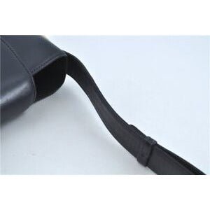 Gucci 1973 navy leather roomy handbag with a gold GG snap | AlmaBagz - Image 3