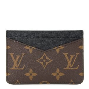 Louis Vuitton  Monogram Macassar Neo Porte-Cartes Card Holder | AlmaBagz