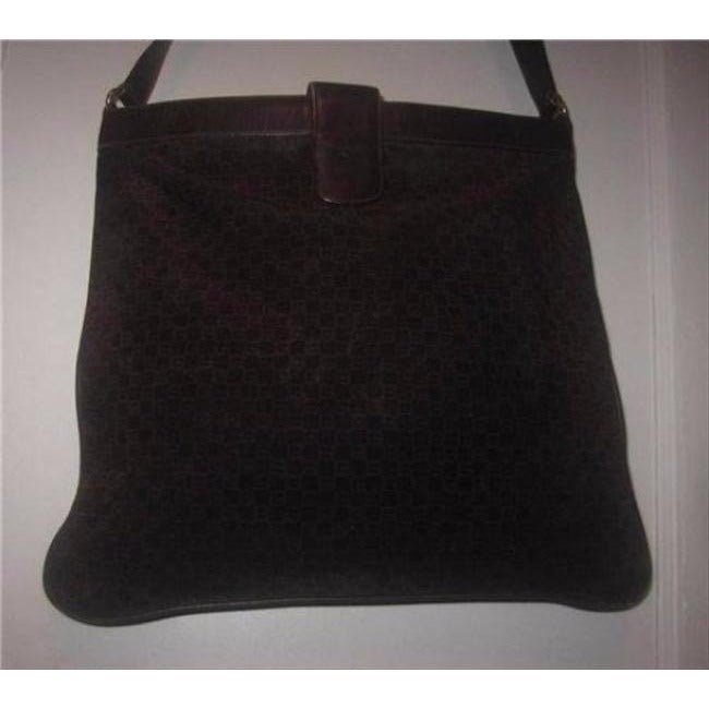 Gucci Vintage Shades Of Brown In Leather Suede Satchel | AlmaBagz