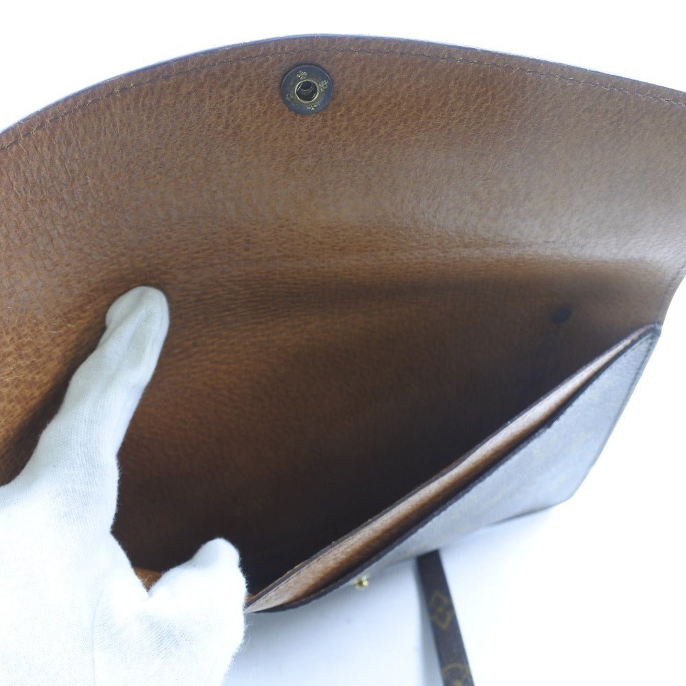 LOUIS VUITTON Shoulder Bag M51815 Monogram canvas Brown vintage Double mule | AlmaBagz - Image 6