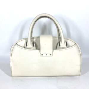 LOUIS VUITTON Boston Duffel bag M5931J Epi Leather white Epi Montaigne GM | AlmaBagz