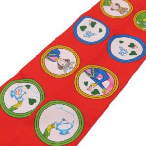 HERMES scarf silk Red Twilly Women Used | AlmaBagz