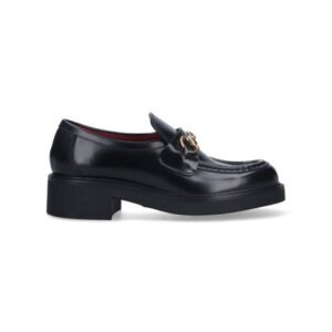 Gucci Women Loafers With Clamp | AlmaBagz