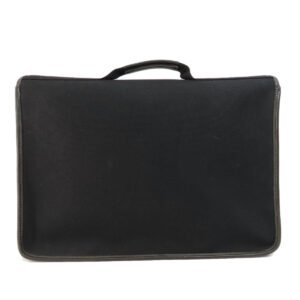 HERMES Business bag Towar Officche black Buenaventura Black SilverMetal | AlmaBagz