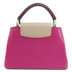 LOUIS VUITTON Handbag Taurillon Clemence Leather pink Capusine BB Women Used | AlmaBagz