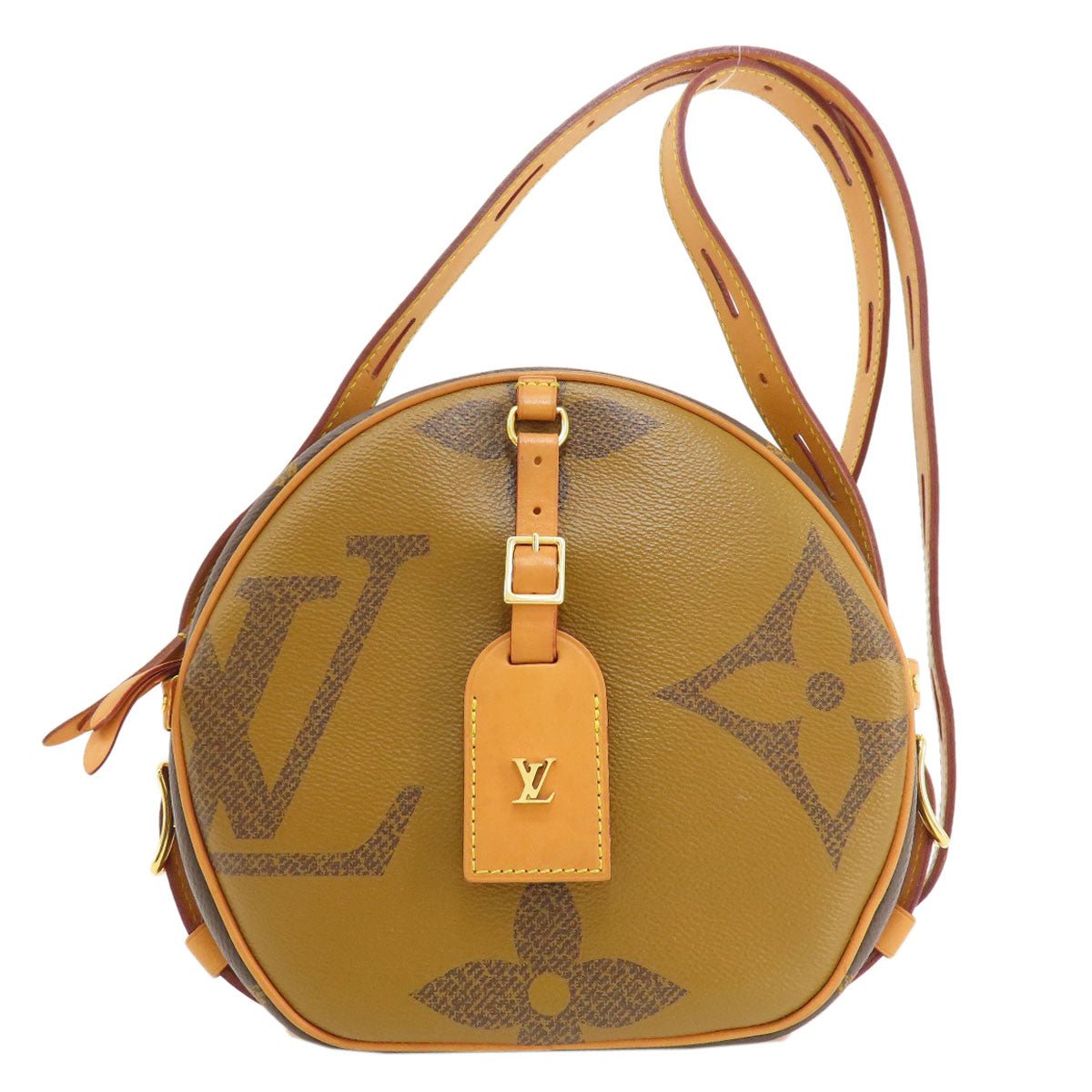 LOUIS VUITTON Shoulder Bag M44604 Giant monogram canvas Brown Bowt Chapot Supreme Women Used | AlmaBagz - Image 25