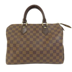 LOUIS VUITTON Boston Duffel bag N41531 Damier canvas Brown Speedy 30 Damier Ebenu | AlmaBagz