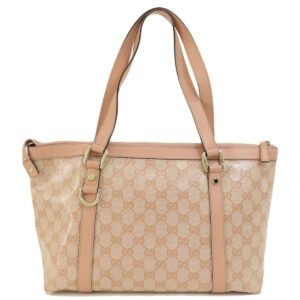 GUCCI Handbag 141470 Coated canvas pink GG crystal | AlmaBagz