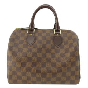 LOUIS VUITTON Handbag N41532 Damier canvas Brown Speedy 25 | AlmaBagz