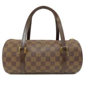 LOUIS VUITTON Handbag N51304 Damier canvas Brown Papillon PM Damier Ebene Women Used | AlmaBagz