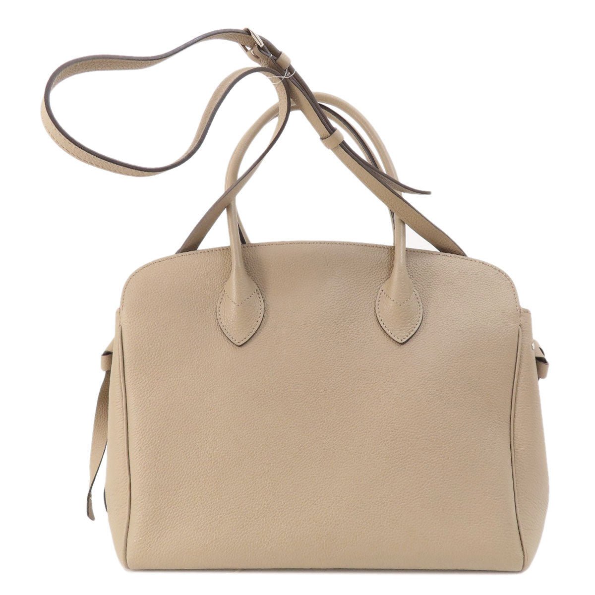 LOUIS VUITTON Handbag M51685 Taurillon Clemence Leather Brown Mira MM Tourtrail Women Used | AlmaBagz