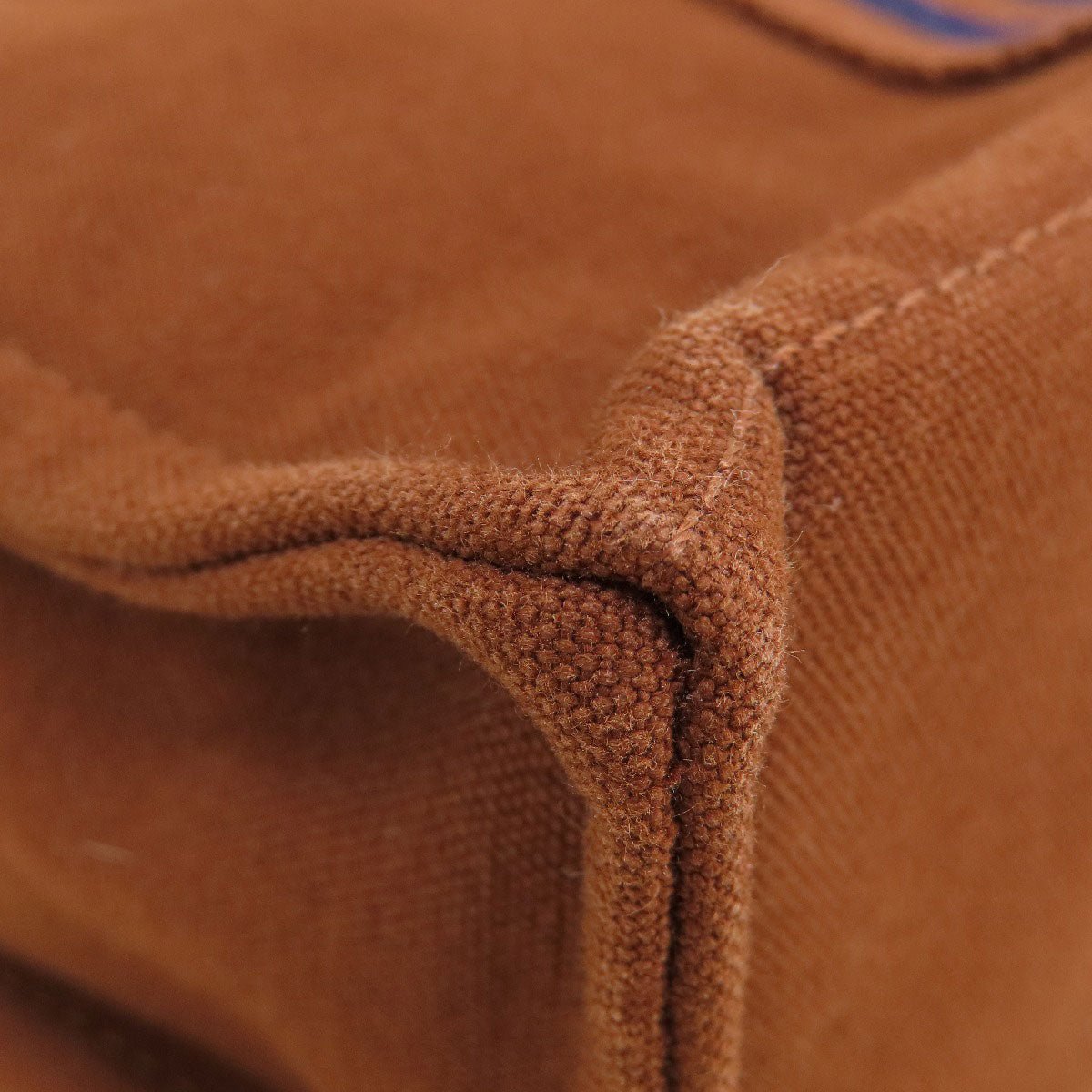 HERMES Handbag canvas Brown Sack Fool Toe PM Women Used | AlmaBagz - Image 17
