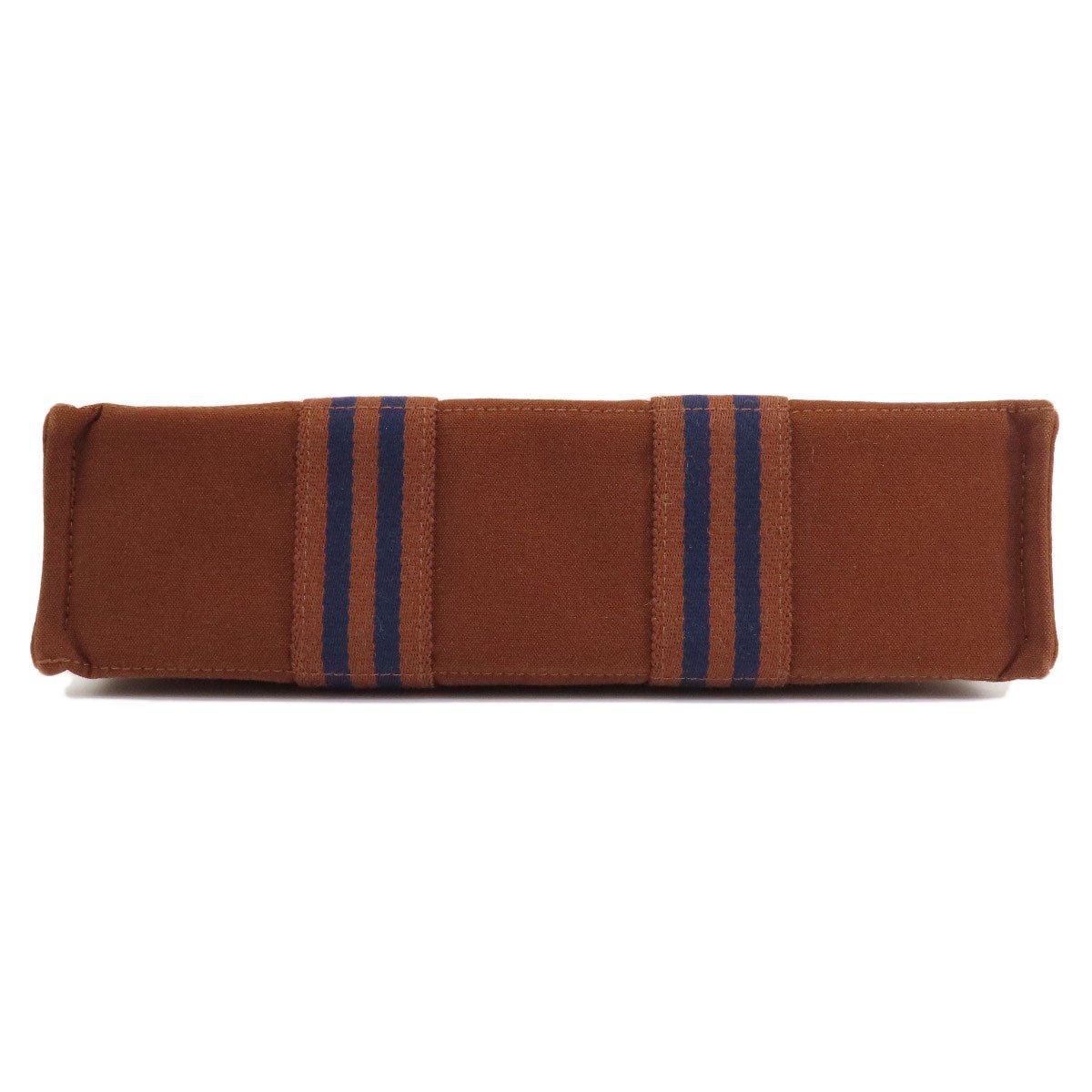 HERMES Handbag canvas Brown Sack Fool Toe PM Women Used | AlmaBagz - Image 3