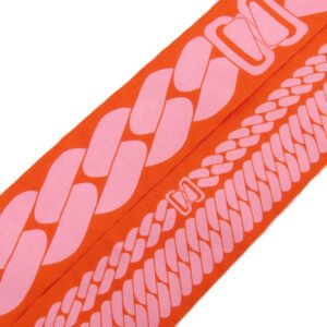 HERMES scarf silk Orange Twilly Women Used | AlmaBagz