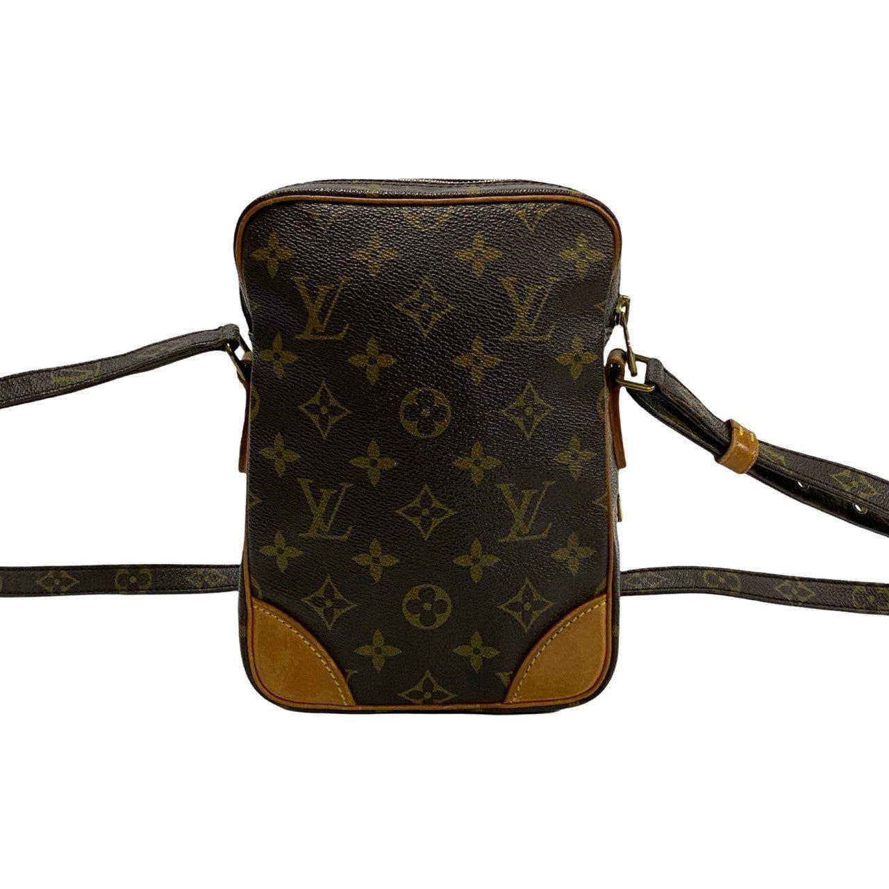 LOUIS VUITTON Shoulder Bag Leather, PVC Brown Monogram Amazone Women Used | AlmaBagz - Image 4