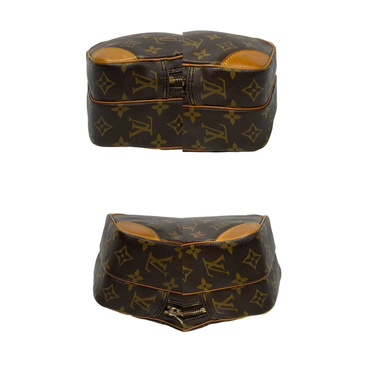 LOUIS VUITTON Shoulder Bag Leather, PVC Brown Monogram Amazone Women Used | AlmaBagz - Image 7