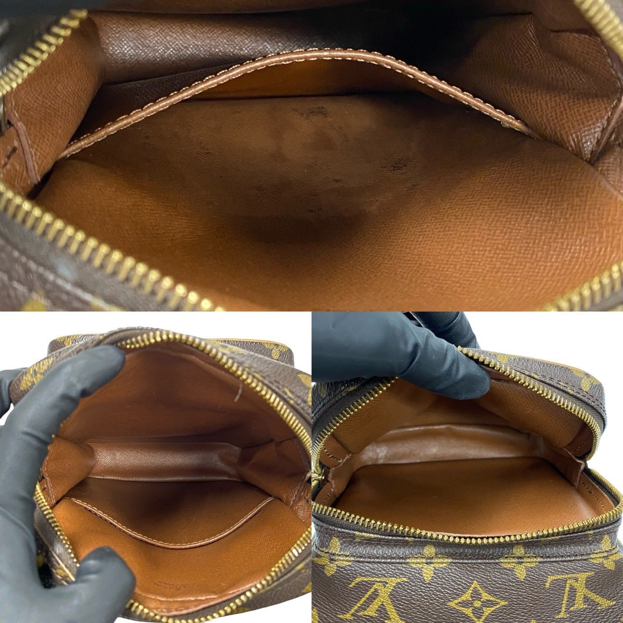LOUIS VUITTON Shoulder Bag Leather, PVC Brown Monogram Amazone Women Used | AlmaBagz - Image 8