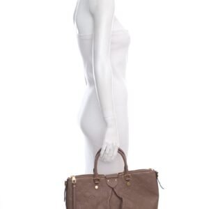 Louis Vuitton 2015 Dark Taupe Empreinte Mazarine HandBag | AlmaBagz