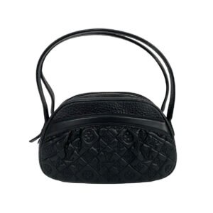 LOUIS VUITTON Handbag leather black Monogram Vienna Clara | AlmaBagz