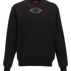 Gucci Men Logo Print Sweatshirt | AlmaBagz