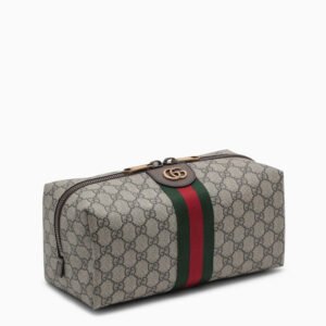 Gucci Ophidia Gg Beige Pouch Men | AlmaBagz