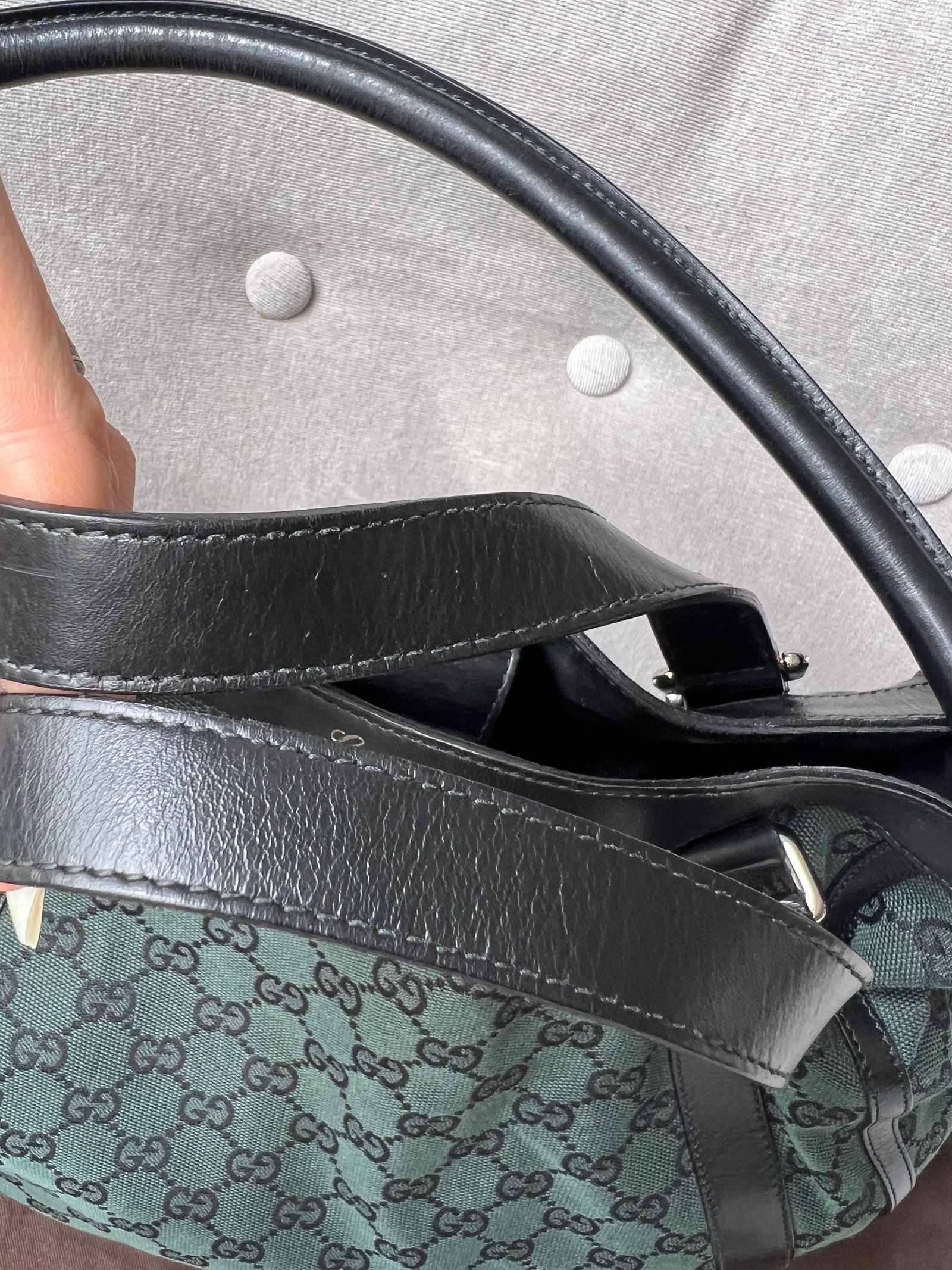 Gucci Abbey Convertible GG Canvas Tote | AlmaBagz - Image 11