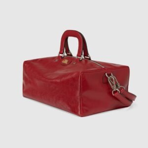 Gucci Soft Leather Backpack Red | AlmaBagz