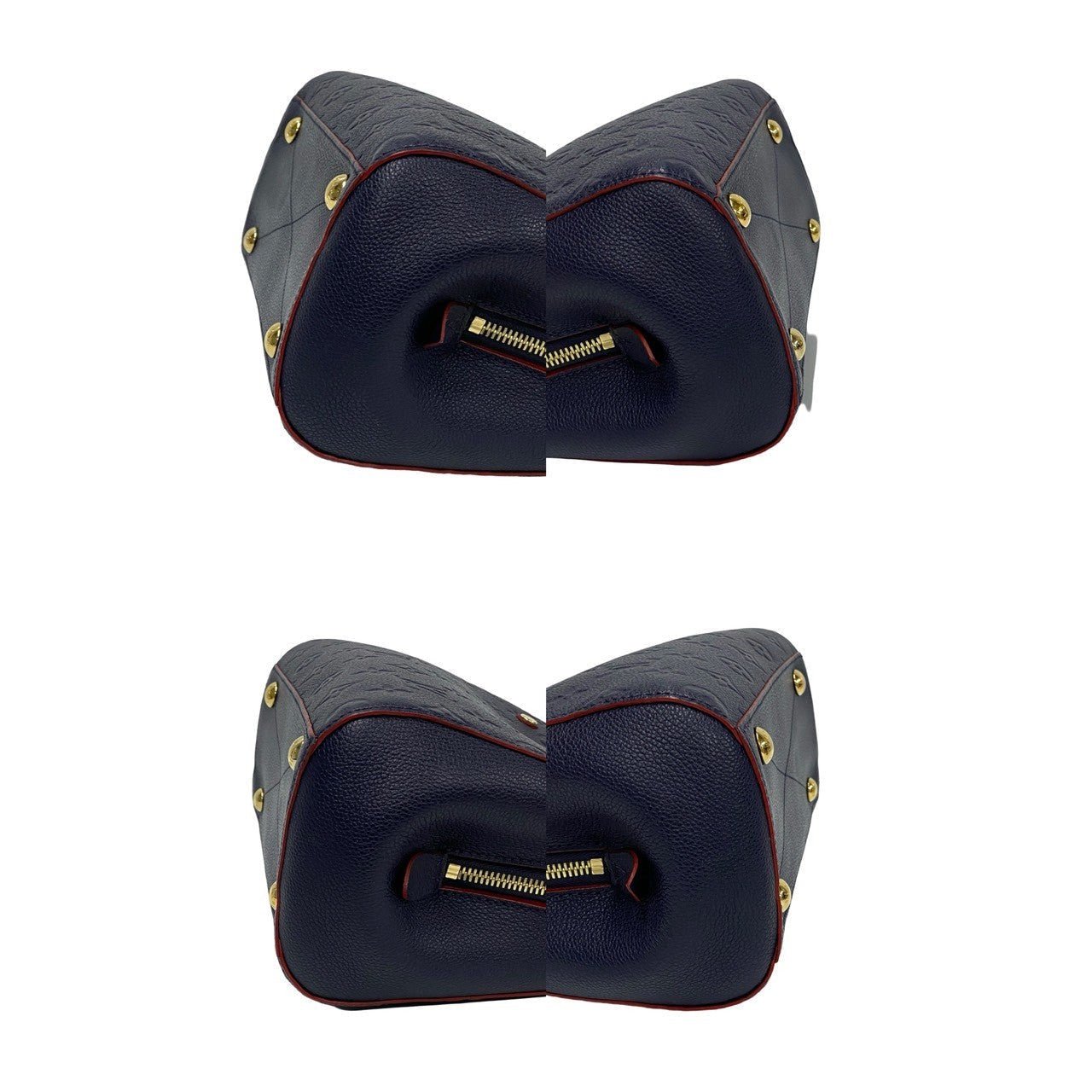 LOUIS VUITTON Shoulder Bag Monogram Ann Platt Navy Monogram Unplant Montaigne BB Women Used | AlmaBagz - Image 7